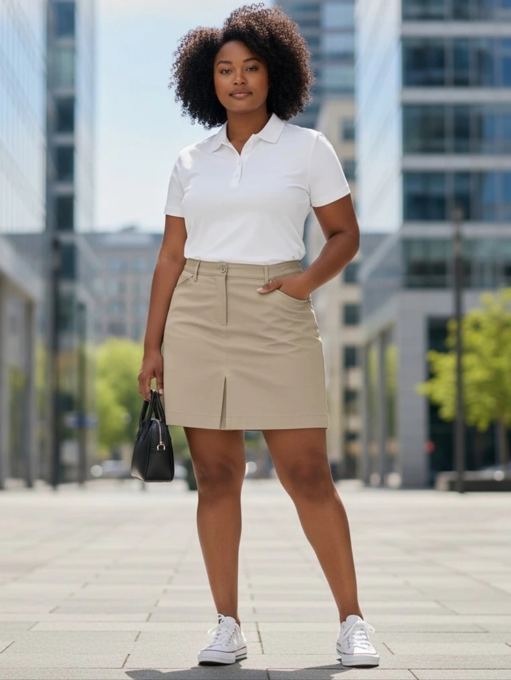 Cracked Wheat Womens Skort Size 20 Beige Khaki Golf Tennis Stretch Skirt